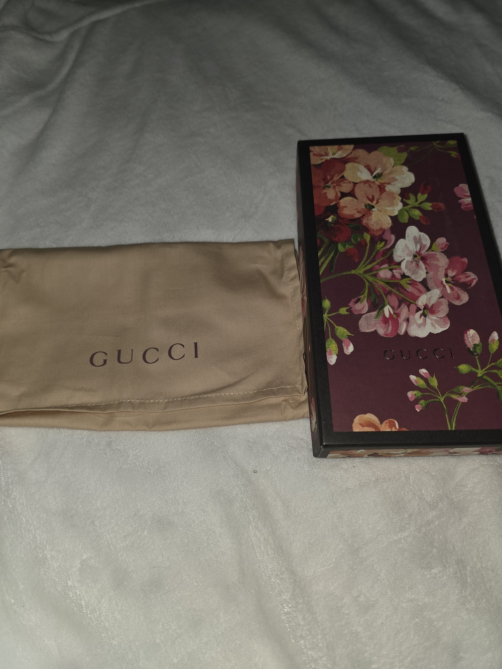 Gucci GG Blooms Zip Wallet - Pink Beige - Picture 5 of 11